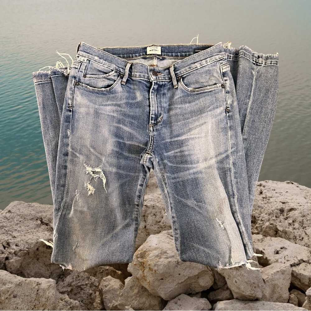 Premium vintage denim. Citizens of Humanity. Charlie Petite Super Flare
